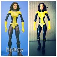 Kitty Pryde (Astonishing Repaint) (Marvel Legends) Custom Action Figure