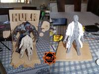The Incredible Zombie Hulk #1 (Marvel Legends) Custom Diorama / Playset