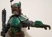 Mandalorian Merc-Green;Duty 1:18 SCALE (Star Wars) Custom Action Figure