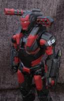 War Machine 'Hellfire' Armor (Iron Man 2) Custom Action Figure