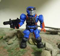 Cobra Commander and Viper Mega Bloks (Mega Bloks) Custom Action Figure