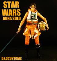 JAINA SOLO Rogue Squadron Pilot / Jedi Master (Star Wars) Custom Action Figure