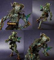 Faun (Pan's Labyrinth) (Movie Maniacs) Custom Action Figure