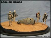 Look Sir, Droids - Diorama (Star Wars) Custom Diorama / Playset