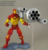 Marvel Vs Capcom 2 Iron Man (Marvel vs Capcom) Custom Action Figure