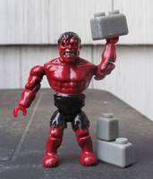 Red Hulk Mega Bloks (Mega Bloks) Custom Action Figure