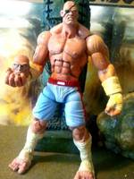 Scar-Less Sagat (Street Fighter) Custom Action Figure