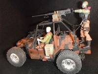 A.W.E. Striker Desert Tiger Force (G.I. Joe 25th Anniversary) Custom Vehicle