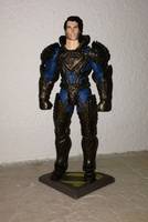 Superman in Kryptonian Armor (Movie Masters) Custom Action Figure