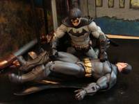 Dick Grayson Robin as Batman (Arkham Style) (Batman) Custom Action Figure