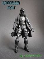 Spiderman Noir (Marvel Universe) Custom Action Figure