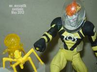 Sinestro Corps Dr. Viron Pox (DC Universe) Custom Action Figure