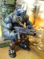 Rocksteady (Teenage Mutant Ninja Turtles) Custom Action Figure