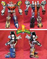 The Mighty Megazord (Power Rangers) Custom Action Figure