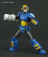 Flash Man (Megaman) Custom Action Figure