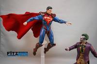DC INJUSTICE REGIME SUPERMAN (Evil Version) (Marvel Legends) Custom Action Figure