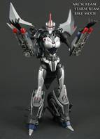 'Arcscream' Starscream Motorcycle (Transformers - Prime) Custom Action Figure