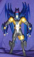 Azrael Azbat Blue 3.0 (DC Universe) Custom Action Figure