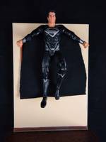 Black Superman (Man of Steel Dream Sequence) (Movie Masters) Custom Action Figure