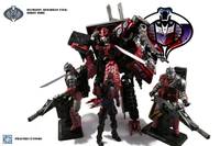 Cobra/Decepticon Alliance Bludgeon Armadillo Tank (Transformers) Custom Action Figure