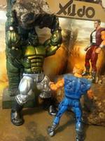 Double Dragon Entrance Hideout Boss Green Abobo (Double Dragon) Custom Action Figure