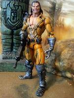 Double Dragon Black Warriors Boss Machine Gun Willy (Double Dragon) Custom Action Figure