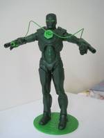 Tony Stark Green Lantern (Marvel) Custom Action Figure