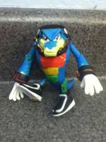 Victoria the Crocidile (Sonic) Custom Action Figure