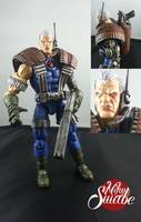 90's X-MEN CABLE (Marvel Legends) Custom Action Figure
