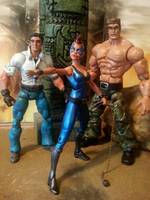 Double Dragon 2: the Revenge..Linda (Double Dragon) Custom Action Figure