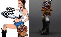Tank Girl's CAMP KOALA Original Sculpt (Prototype) Custom Action Figure