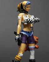 TANK-GIRL with MISSILE BRA and "Charlie Dont Surf" Helmet (Prototype) Custom Action Figure