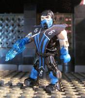Sub Zero Mortal Kombat Mega Bloks (Mega Bloks) Custom Action Figure