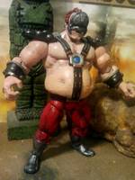 Double Dragon 2: the Revenge...Stage Boss Burnov (Double Dragon) Custom Action Figure