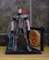 Daikatana Hiro Miyamoto (Daikatana) Custom Diorama / Playset