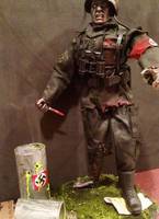 Nazi Zombie Insense Burner Diorama(Curious?) Lol (Call of Duty: Nazi Zombies) Custom Diorama / Playset