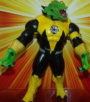 Sinestro Corps Einiosaurus (Green Lantern) Custom Action Figure