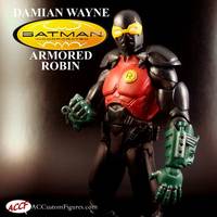 Jet Suit Damian Wayne Robin Batman Incorporated (DC Universe) Custom Action Figure
