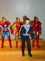Tony Stark in Pajamas (DC Direct) Custom Action Figure