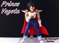 Prince Vegeta (Dragonball Z) Custom Action Figure