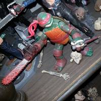 Chainsaw Raphael (or Deadite Slayin' Raph) (Teenage Mutant Ninja Turtles) Custom Action Figure