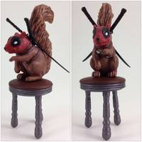 Squirrel Pool (Marvel Legends) Custom Miniature / Figurine