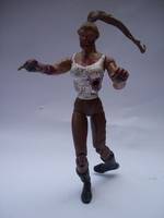 Anjela and Fiend (Zombies) Custom Action Figure
