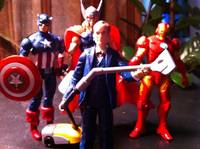Edwin Jarvis: the Cleanest Avenger (Marvel Universe) Custom Action Figure