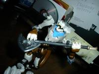 Wolfs Baine Rockstar (Xevoz) Custom Action Figure