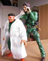 Leo Kasper with Dixmor Doc (Manhunt) Custom Action Figure