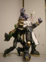 Thanos ( Annihilation) (Silver Surfer) Custom Action Figure