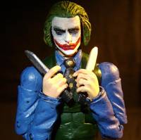 The Joker (The Dark Knight Version 2) (Batman - Movie Style) Custom Action Figure