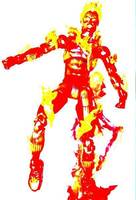 The Human Torch (Fantastic Four) Custom Action Figure