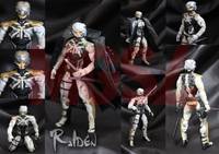 Raiden MGS4 (Metal Gear Solid) Custom Action Figure